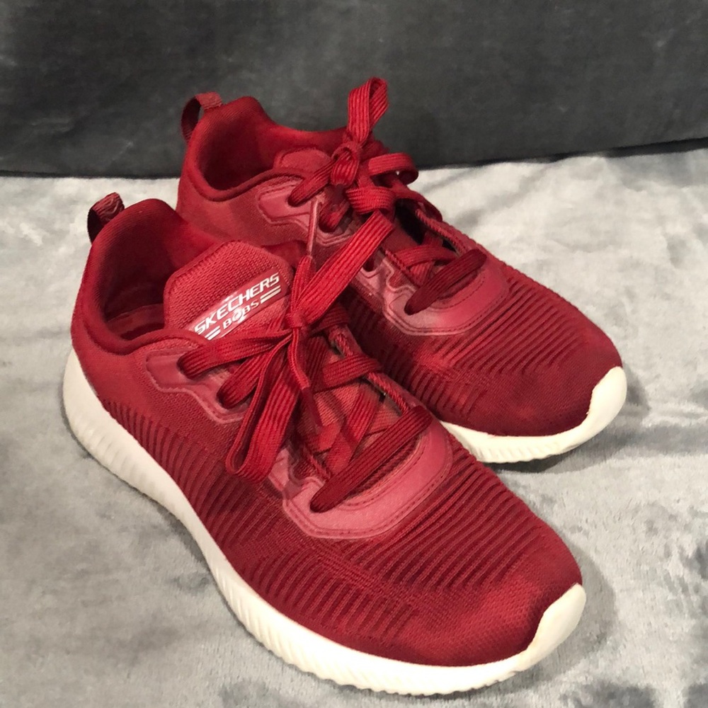 Skechers Bobs Women's Red Sneakers 6